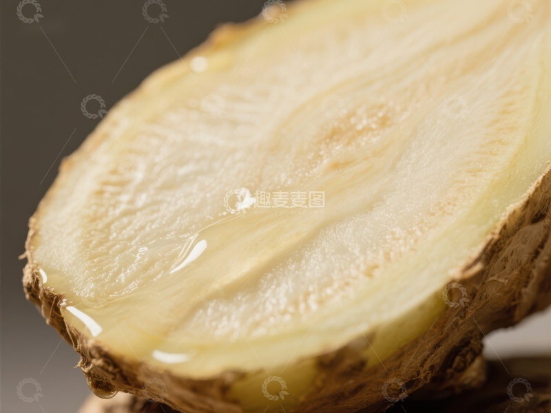 高清大图下载【趣麦麦图】新鲜姜块的特写