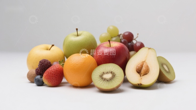 高清大图下载【趣麦麦图】新鲜水果集合展示