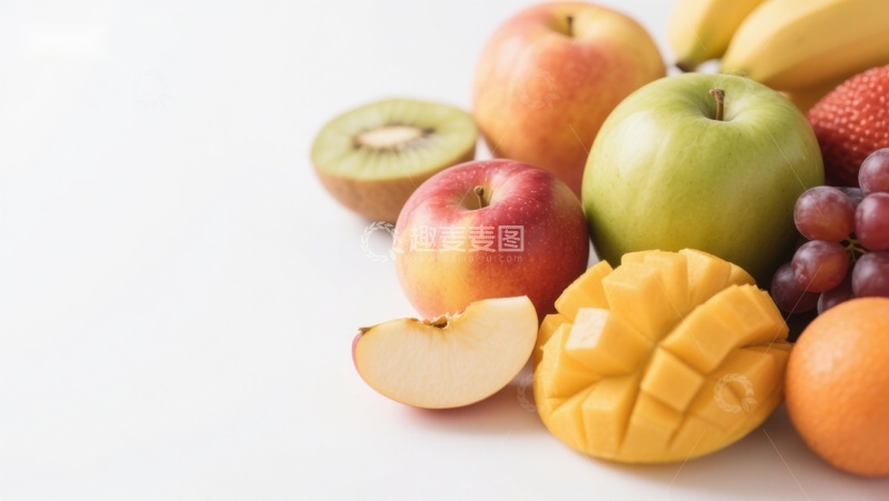 高清大图下载【趣麦麦图】新鲜水果组合展示