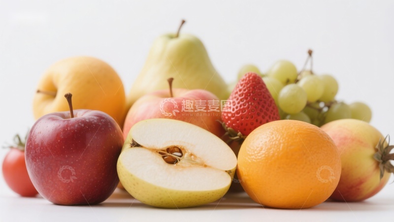 高清大图下载【趣麦麦图】新鲜水果组合展示