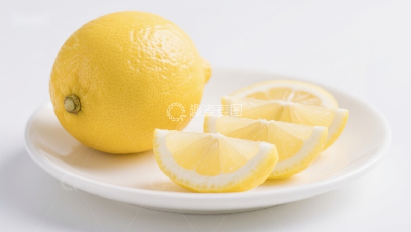 高清大图下载【趣麦麦图】新鲜柠檬与切片展示
