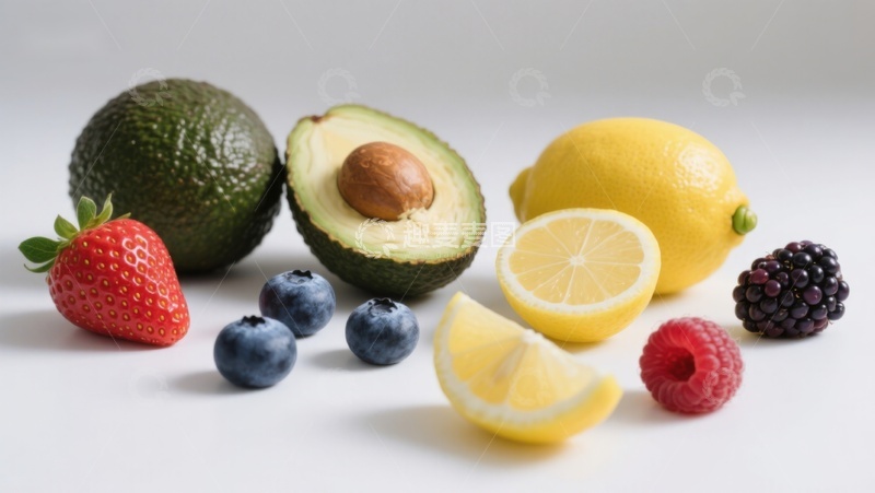 高清大图下载【趣麦麦图】新鲜水果组合展示