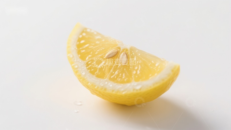 高清大图下载【趣麦麦图】新鲜柠檬切片特写