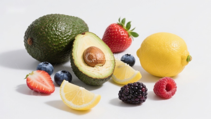 高清大图下载【趣麦麦图】新鲜水果组合展示
