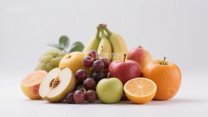 高清大图下载【趣麦麦图】新鲜水果组合展示