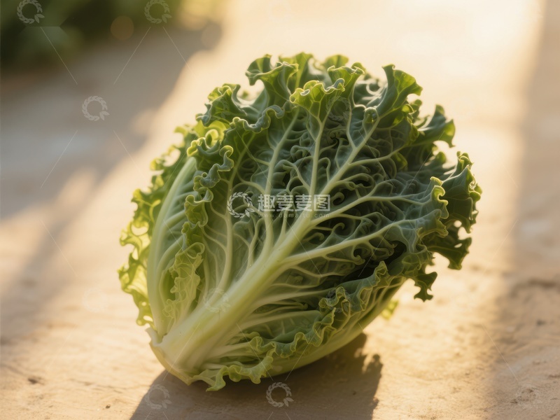 高清大图下载【趣麦麦图】新鲜卷心菜的特写