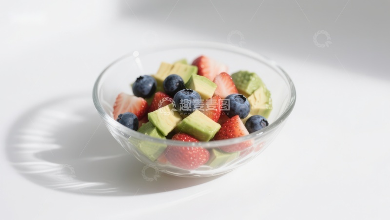 高清大图下载【趣麦麦图】新鲜水果沙拉碗