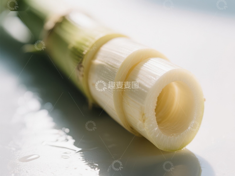 高清大图下载【趣麦麦图】新鲜竹笋切片特写