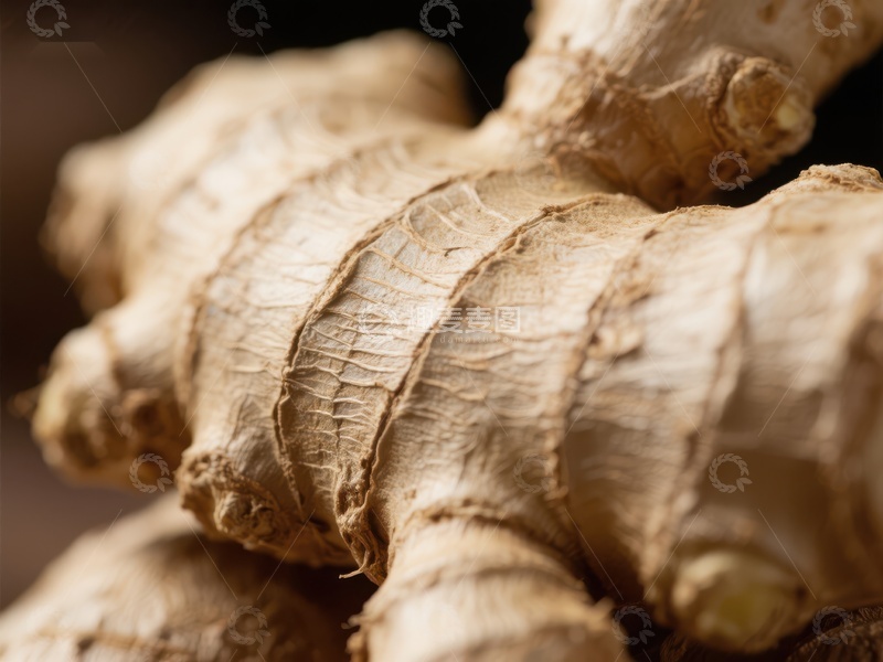 高清大图下载【趣麦麦图】新鲜生姜的特写镜头