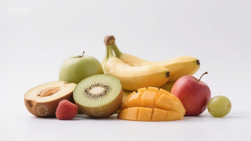高清大图下载【趣麦麦图】新鲜水果组合展示