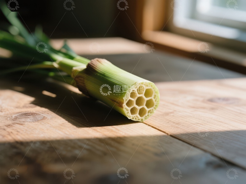 高清大图下载【趣麦麦图】阳光下的新鲜莲藕