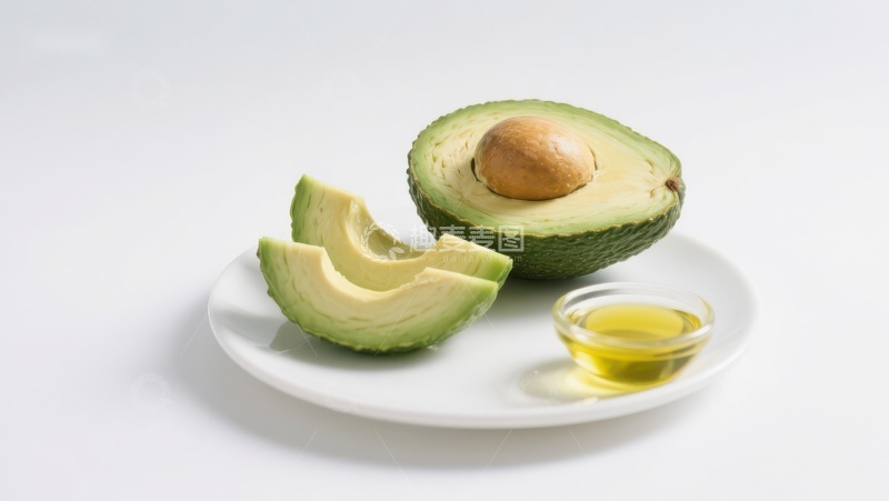 高清大图下载【趣麦麦图】新鲜牛油果与橄榄油