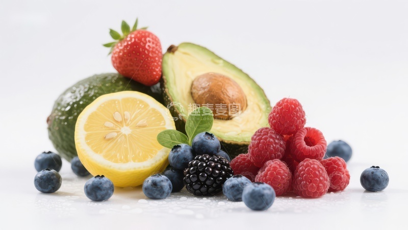 高清大图下载【趣麦麦图】新鲜水果组合展示