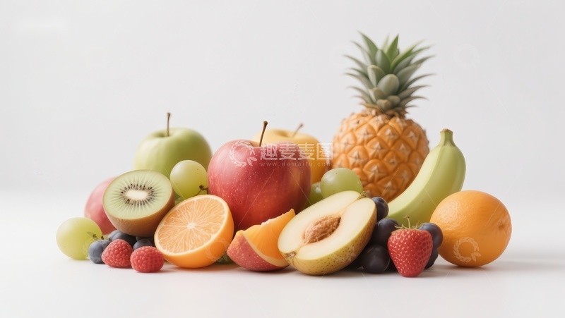 高清大图下载【趣麦麦图】新鲜水果集合展示