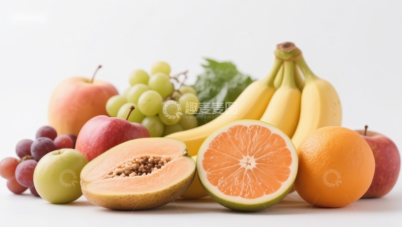 高清大图下载【趣麦麦图】新鲜水果组合展示