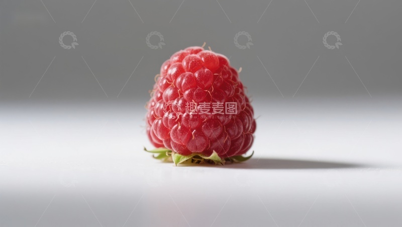 高清大图下载【趣麦麦图】新鲜红莓静置桌面