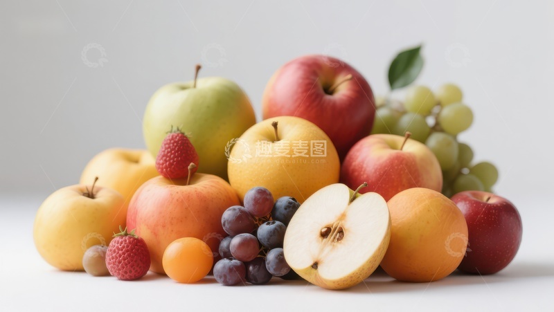 高清大图下载【趣麦麦图】新鲜水果组合展示