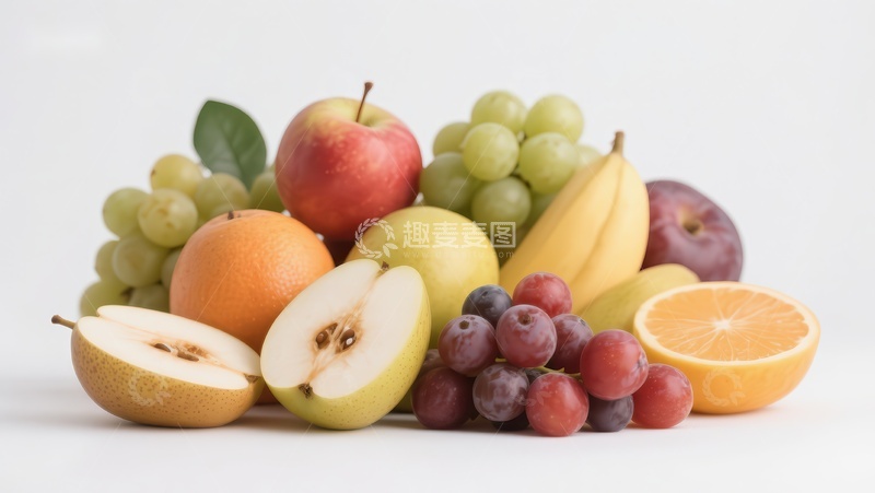 高清大图下载【趣麦麦图】新鲜水果组合展示