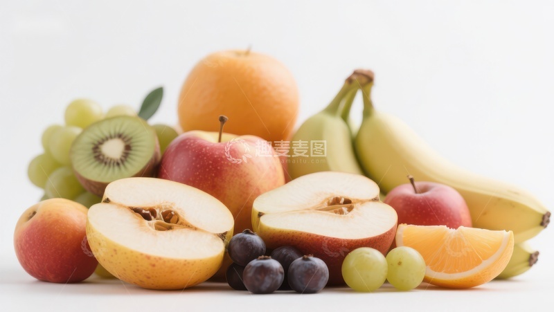 高清大图下载【趣麦麦图】新鲜水果组合展示