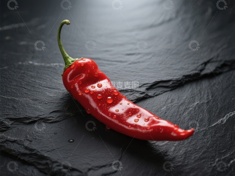 高清大图下载【趣麦麦图】鲜红辣椒特写