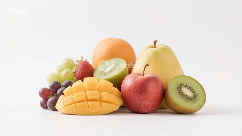 高清大图下载【趣麦麦图】新鲜水果组合展示