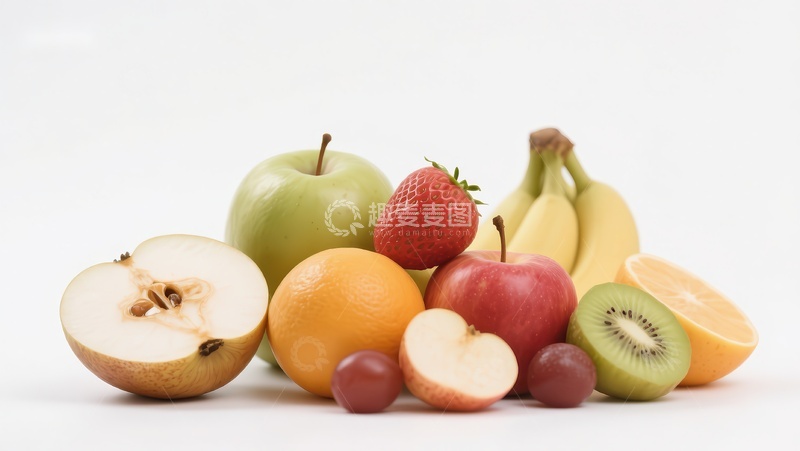 高清大图下载【趣麦麦图】新鲜水果组合展示