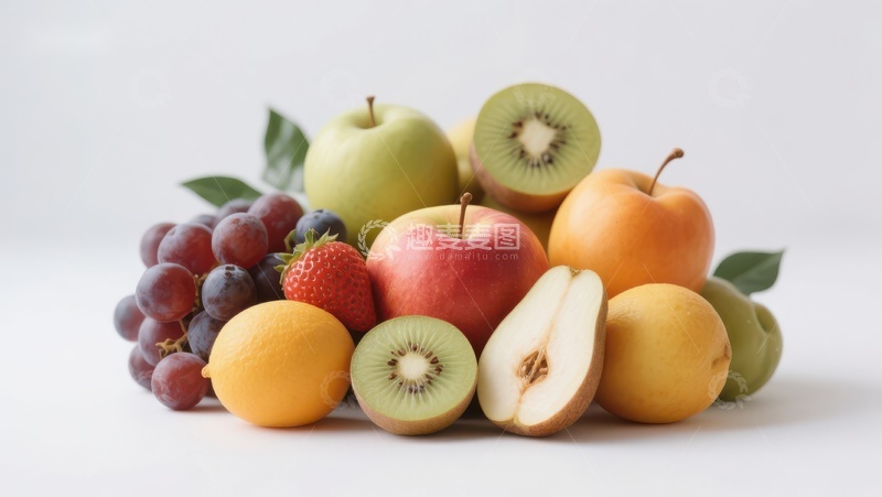 高清大图下载【趣麦麦图】新鲜水果组合展示
