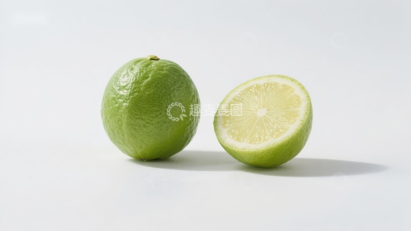 高清大图下载【趣麦麦图】青柠与切片，清新自然