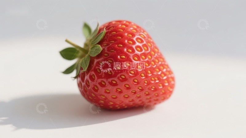 高清大图下载【趣麦麦图】新鲜草莓特写