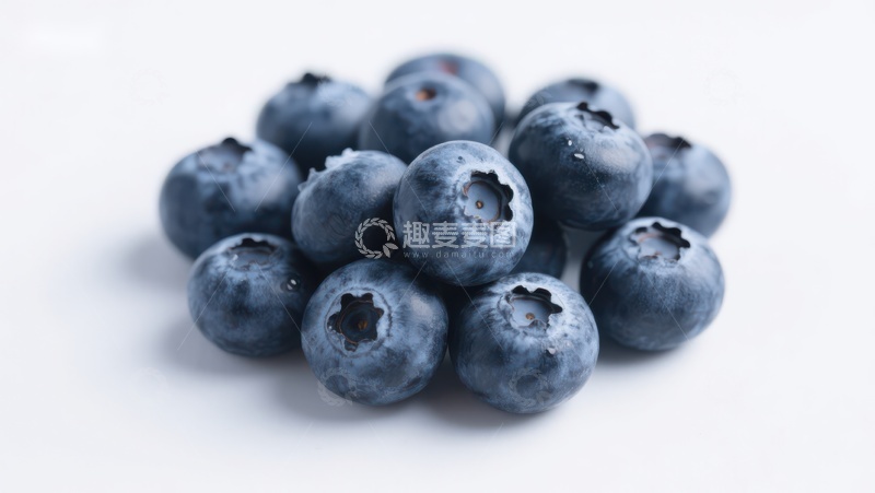 高清大图下载【趣麦麦图】新鲜蓝莓特写