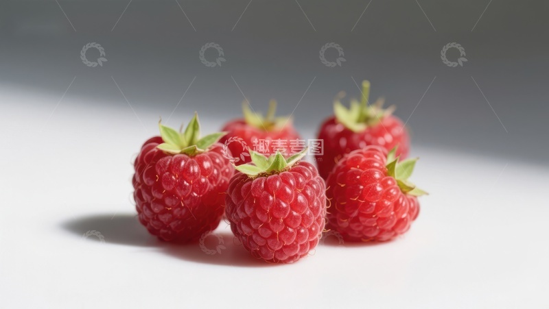 高清大图下载【趣麦麦图】新鲜红莓静物特写