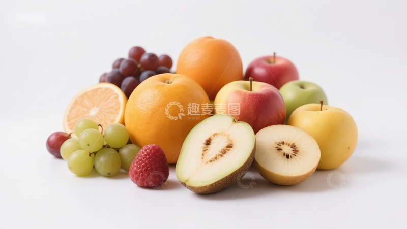 高清大图下载【趣麦麦图】新鲜水果组合展示