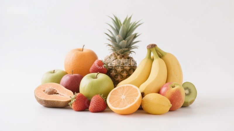 高清大图下载【趣麦麦图】新鲜水果组合展示