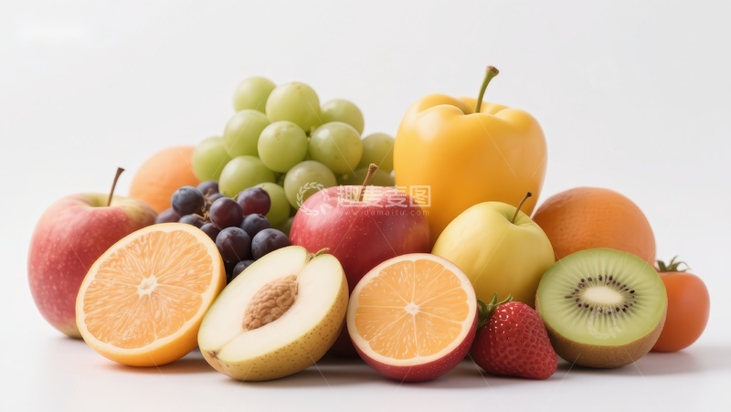 高清大图下载【趣麦麦图】新鲜水果集合展示