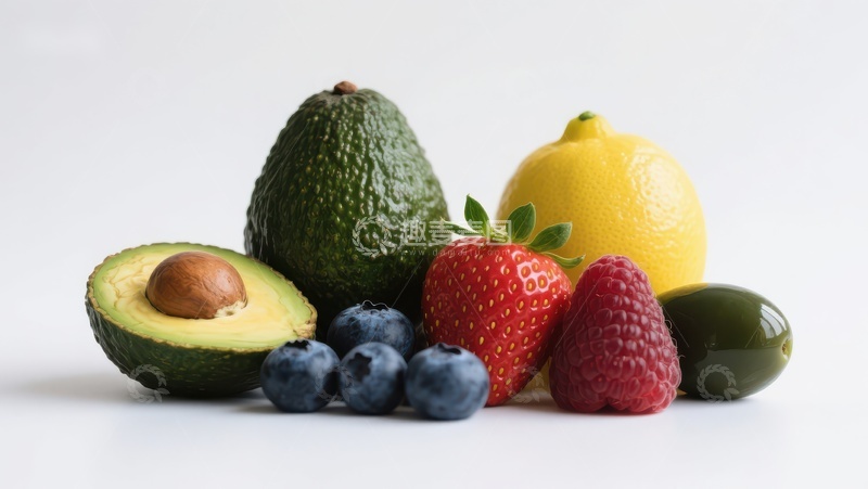 高清大图下载【趣麦麦图】新鲜水果组合展示