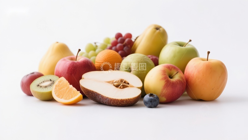 高清大图下载【趣麦麦图】新鲜水果集合展示