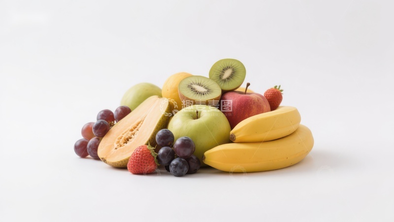 高清大图下载【趣麦麦图】新鲜水果堆叠展示