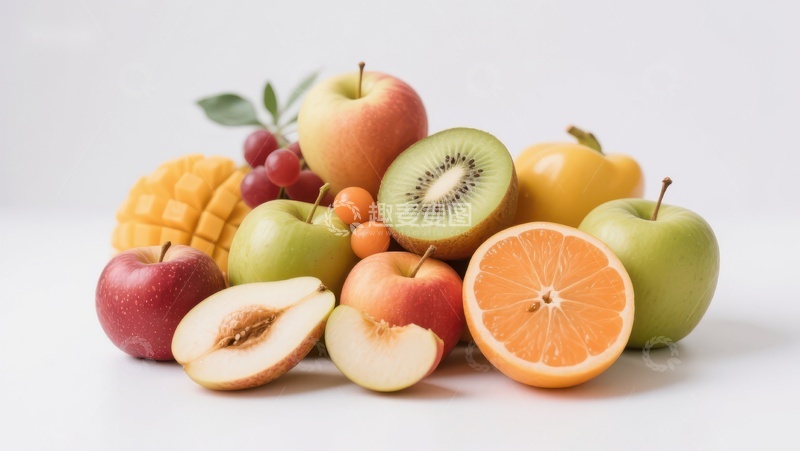 高清大图下载【趣麦麦图】新鲜水果组合展示