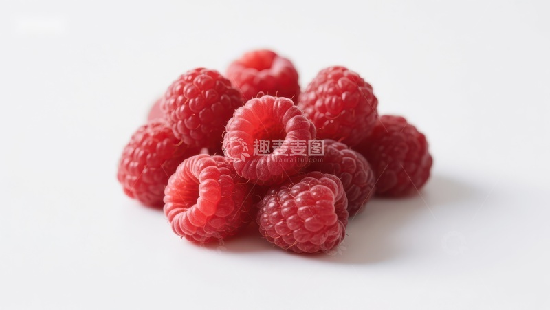 高清大图下载【趣麦麦图】新鲜红莓堆叠特写