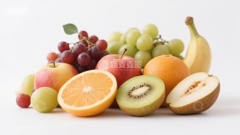高清大图下载【趣麦麦图】新鲜水果组合展示