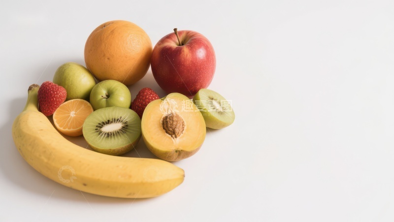 高清大图下载【趣麦麦图】新鲜水果组合展示