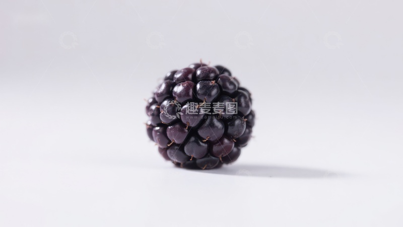 高清大图下载【趣麦麦图】新鲜黑莓特写