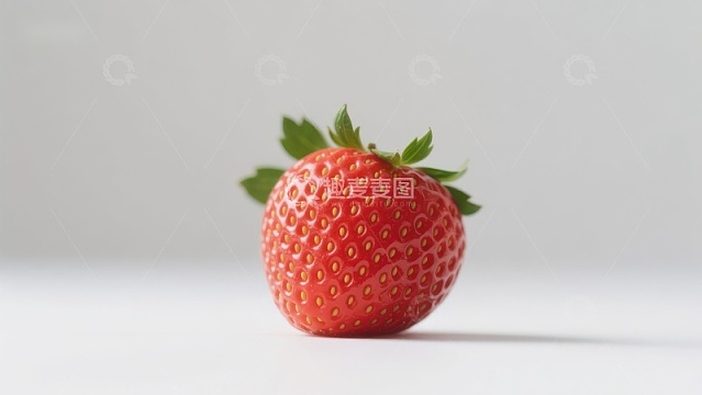 新鲜草莓特写