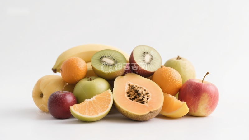 高清大图下载【趣麦麦图】新鲜水果组合展示