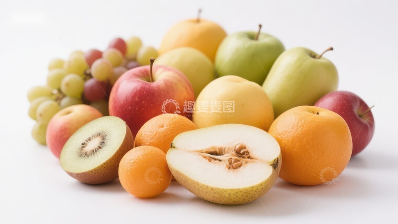 高清大图下载【趣麦麦图】新鲜水果组合展示