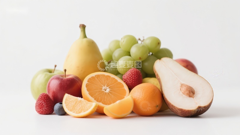 高清大图下载【趣麦麦图】新鲜水果组合展示