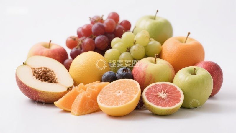 高清大图下载【趣麦麦图】新鲜水果组合展示