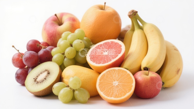 高清大图下载【趣麦麦图】新鲜水果组合展示