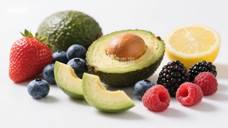 高清大图下载【趣麦麦图】新鲜水果组合展示