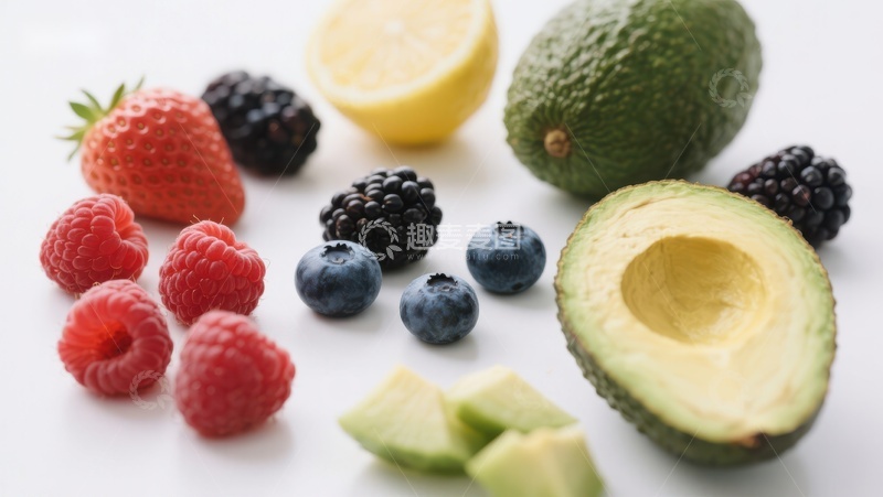 高清大图下载【趣麦麦图】新鲜水果组合展示